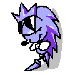 Doodle of king leaning against a wall